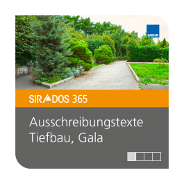 Ausschreibungstexte Tiefbau/GaLa